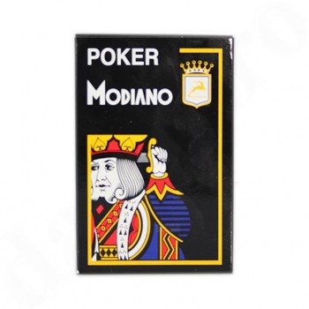 Modiano Poker  žaidimų kortos (juodos)